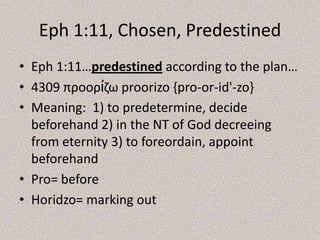 Ephesians 1, Ephesians, the origin, nature, and purpose of the church ...