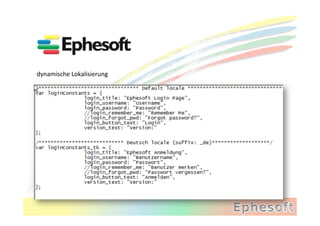 dynamische	
  Lokalisierung	
  
 