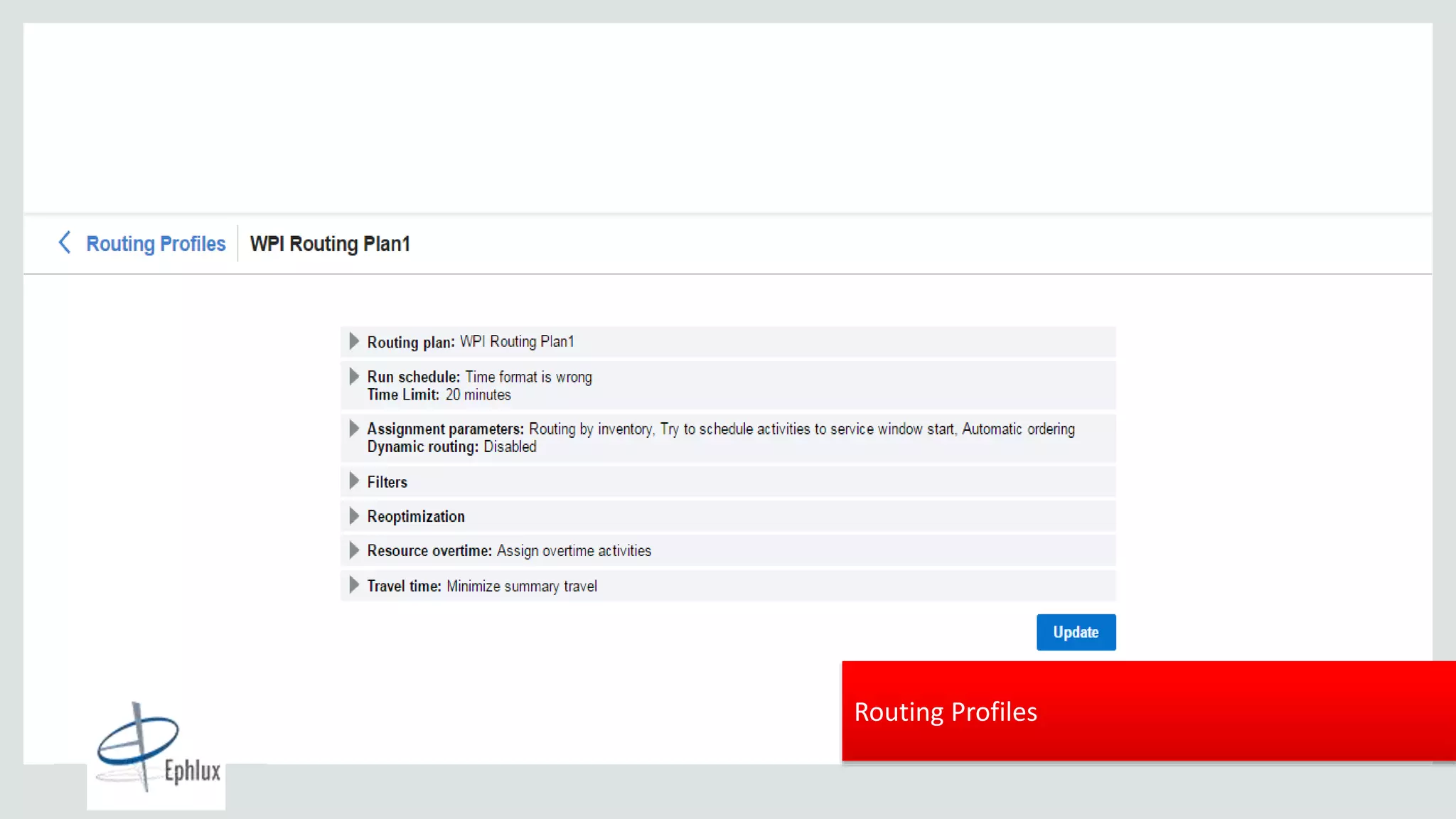 Copyright © 2015, Oracle and/or its affiliates. All rights reserved. |
2+ Billion
Cloud Transactions
per Day
Routing automates the whole process, when the activity is dropped into the bucket, it will assign that activity
to the resource by matching the work zone, wok skill, activity type and availability of the resource.
Routing Profiles
 