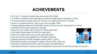 Health policy of expanded program on immunization | PPTX