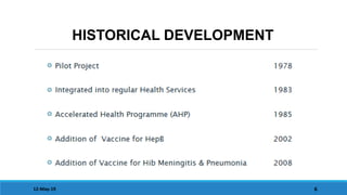 Health policy of expanded program on immunization | PPTX