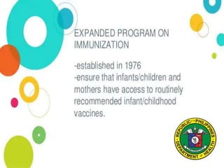 Expanded program on immunization DOH pro | PPTX