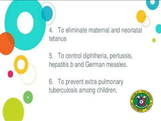 Expanded program on immunization DOH pro | PPTX
