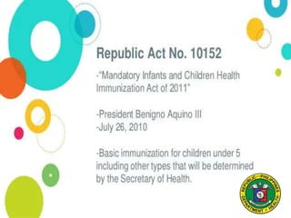 Expanded program on immunization DOH pro | PPTX