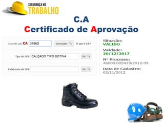 C.A
Certificado de Aprovação
 
