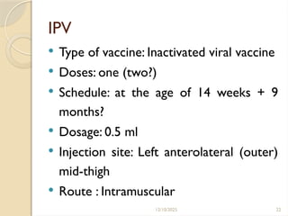 Expanded program of immunization on Ethiopia | PPTX
