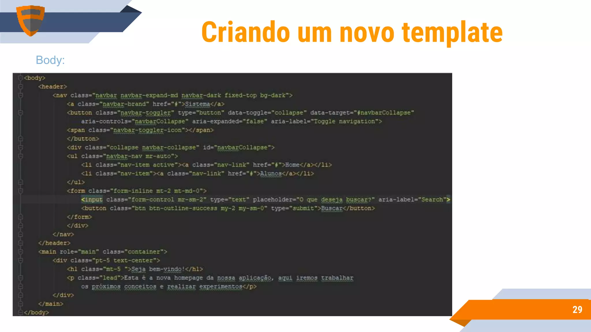 2929
Criando um novo template
Body:
 