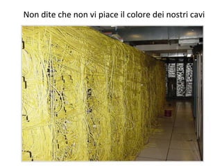Non	
 dite	
 che	
 non	
 vi	
 piace	
 il	
 colore	
 dei	
 nostri	
 cavi	
 
 