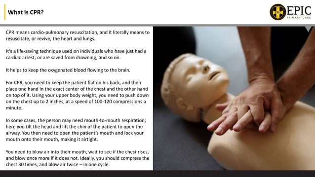 How You can Fight with Cardiac Arrest - CPR & AED Awareness Week | PPTX