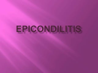 Epicondilitis 