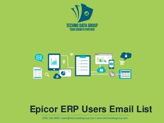 Epicor ERP Users Email List
 