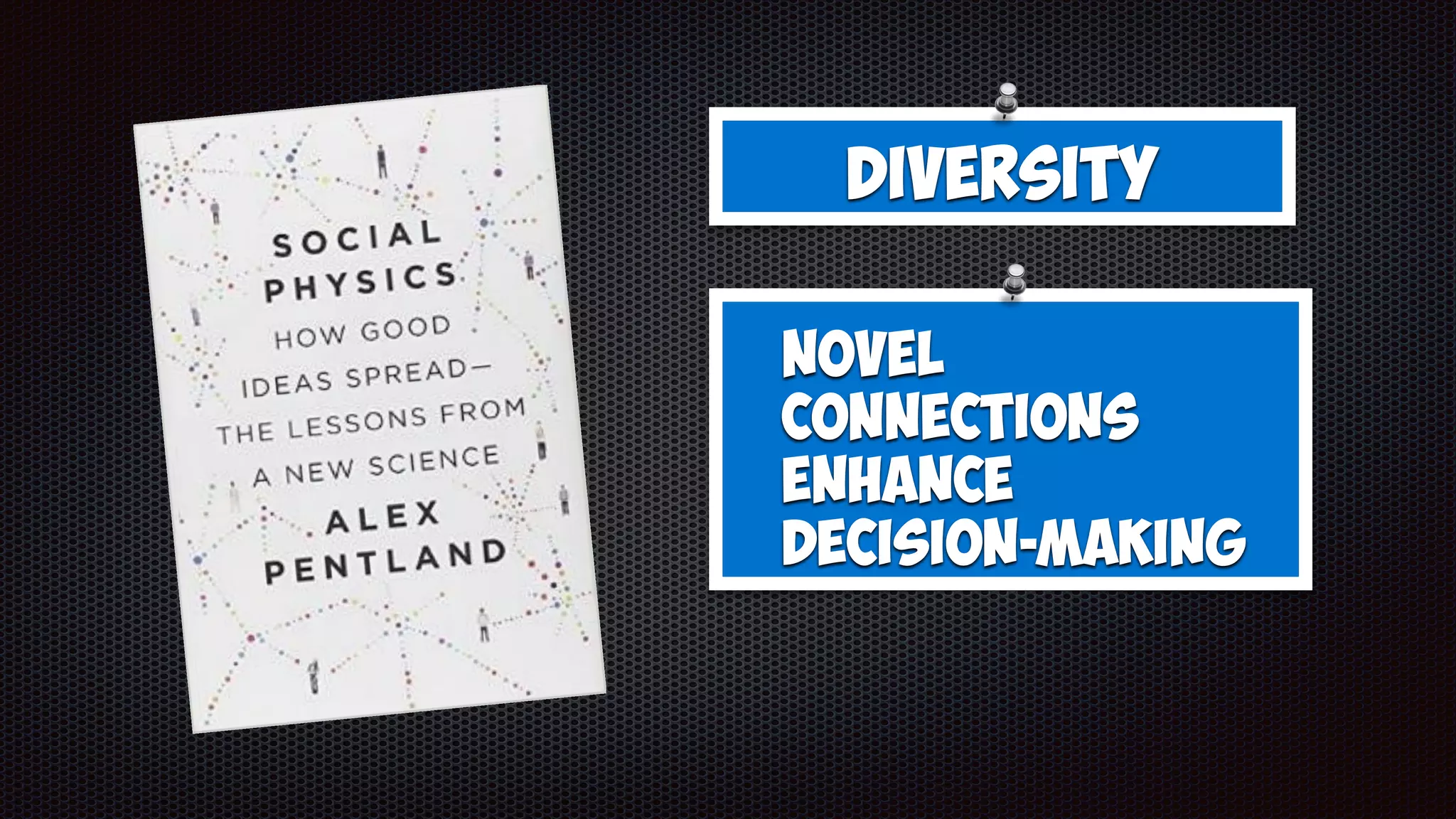 Diversity
Novel
Connections
enhance
decision-making
 
