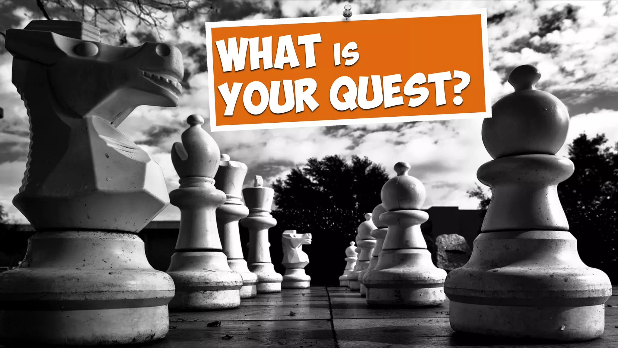 What is
your Quest?
 
