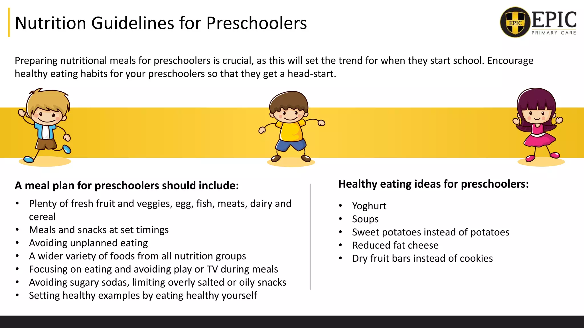 Pediatric Nutrition for Children of different Age Groups | PPTX