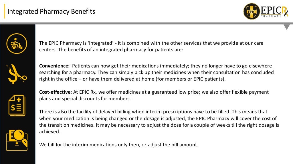 EPIC Rx - An EPIC Pharmacy