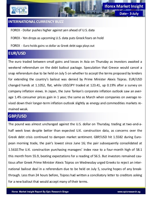 Forex report asia