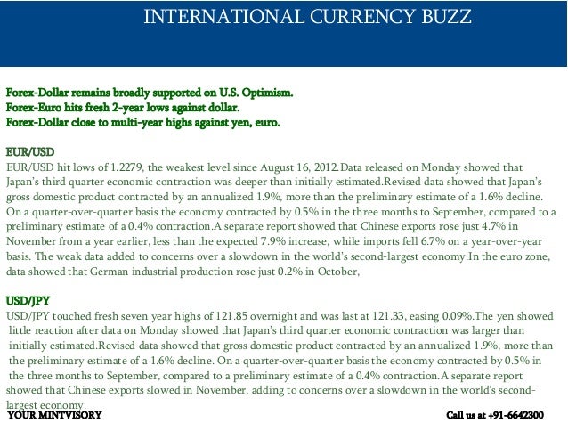 Ubs daily forex report