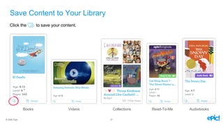 Epic! GetEpic for Kids' Learning | Audiobooks, Videos, Reading and MORE (FREE for Educators)