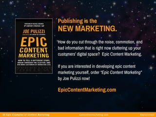 20 Epic Examples of Content Marketing | PDF