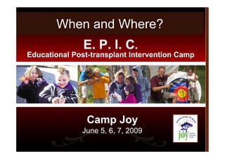 Epic The Beginning And You July 25, 2008 [Co