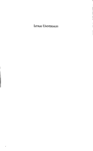L etras U niversales
 