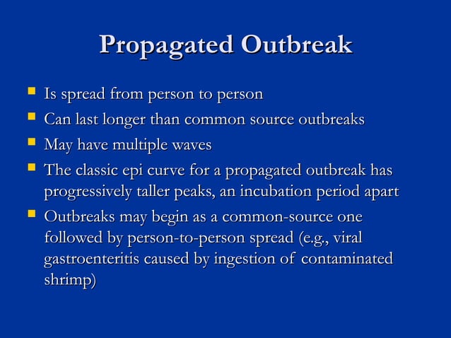 Epidemic Curve | PPT