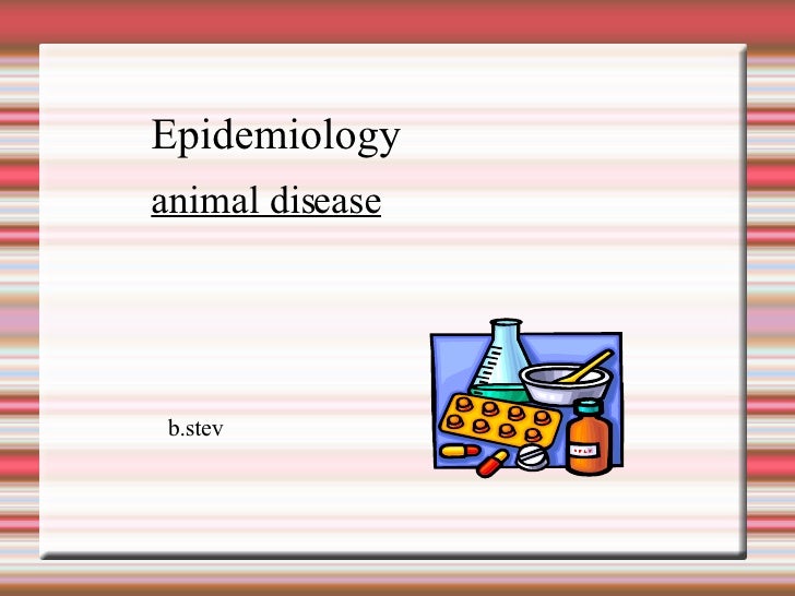 Epidemiology animal disease