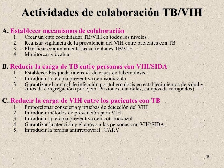 Tuberculosis Relacionada con el VIH