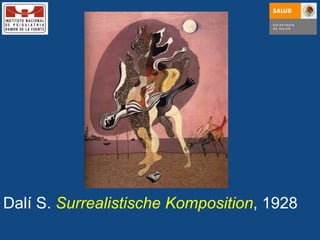 Dalí S.  Surrealistische Komposition , 1928 