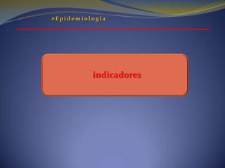  indicadores de doenças
