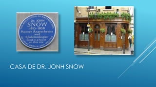 CASA DE DR. JONH SNOW
 