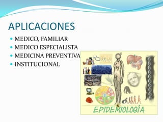 APLICACIONESMEDICO, FAMILIARMEDICO ESPECIALISTAMEDICINA PREVENTIVAINSTITUCIONAL