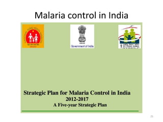 Malaria control in India
25
 