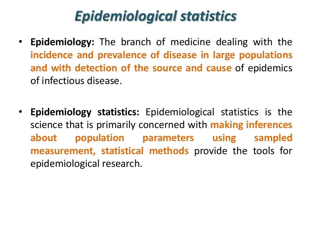 dissertation ideas for epidemiology