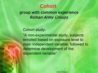 Akhilesh Bhargava19Case Control Study ApproachOdds Ratio = Odds of exposure in cases                  Odds of exposure in controls               a / cb/ da db c==