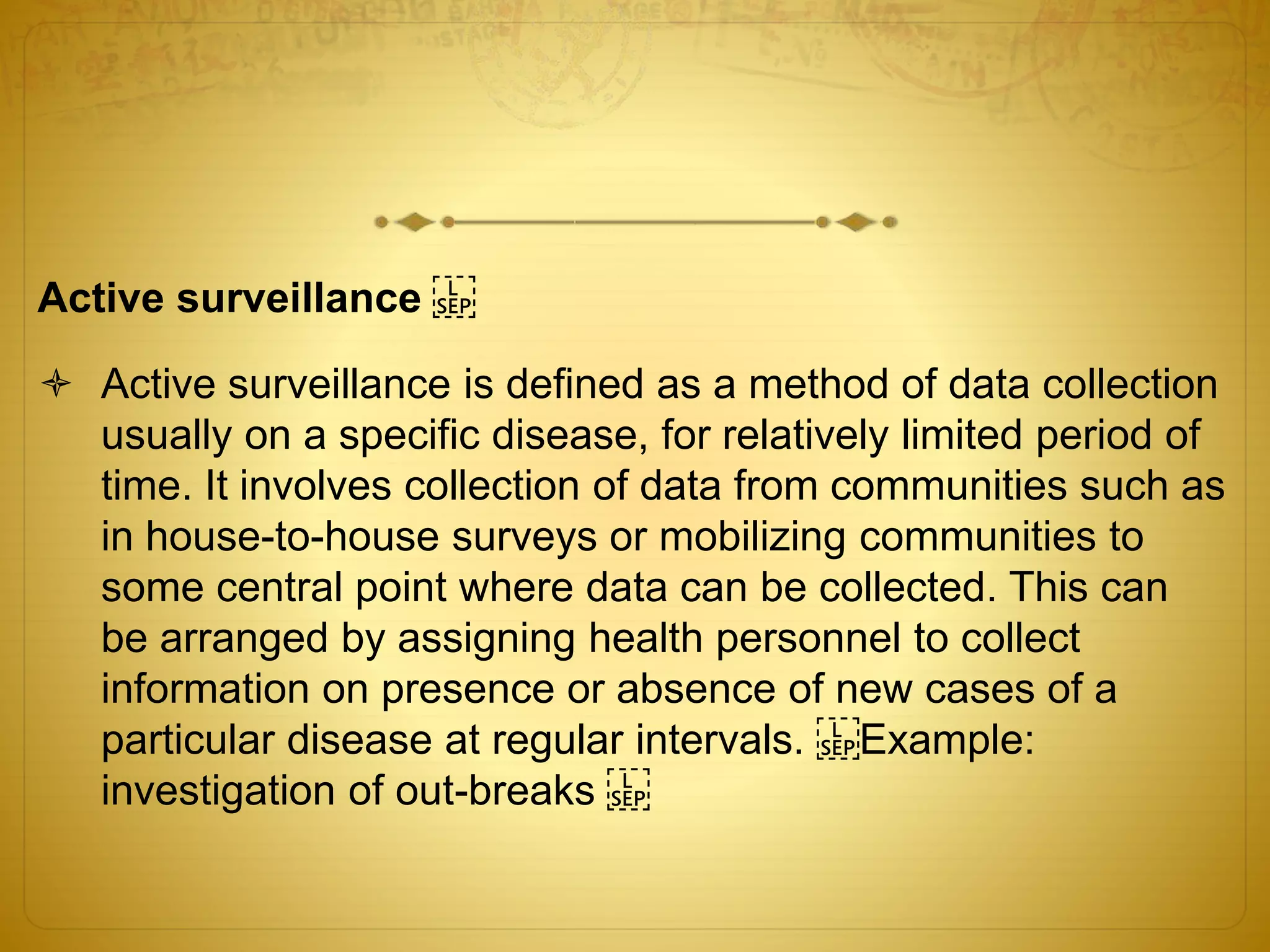 Epidemiological Surveillance.pptx