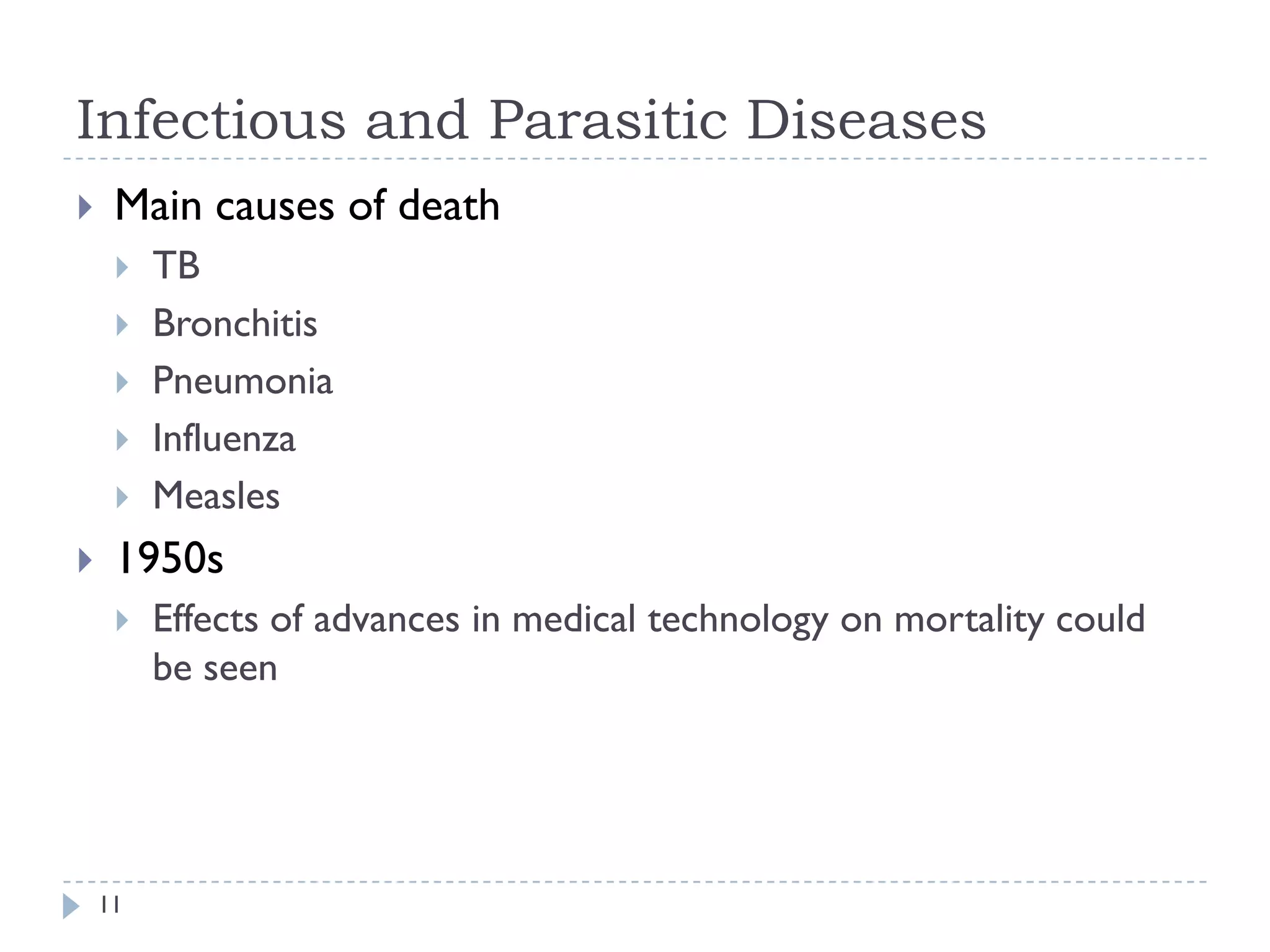 Epidemiological Transition