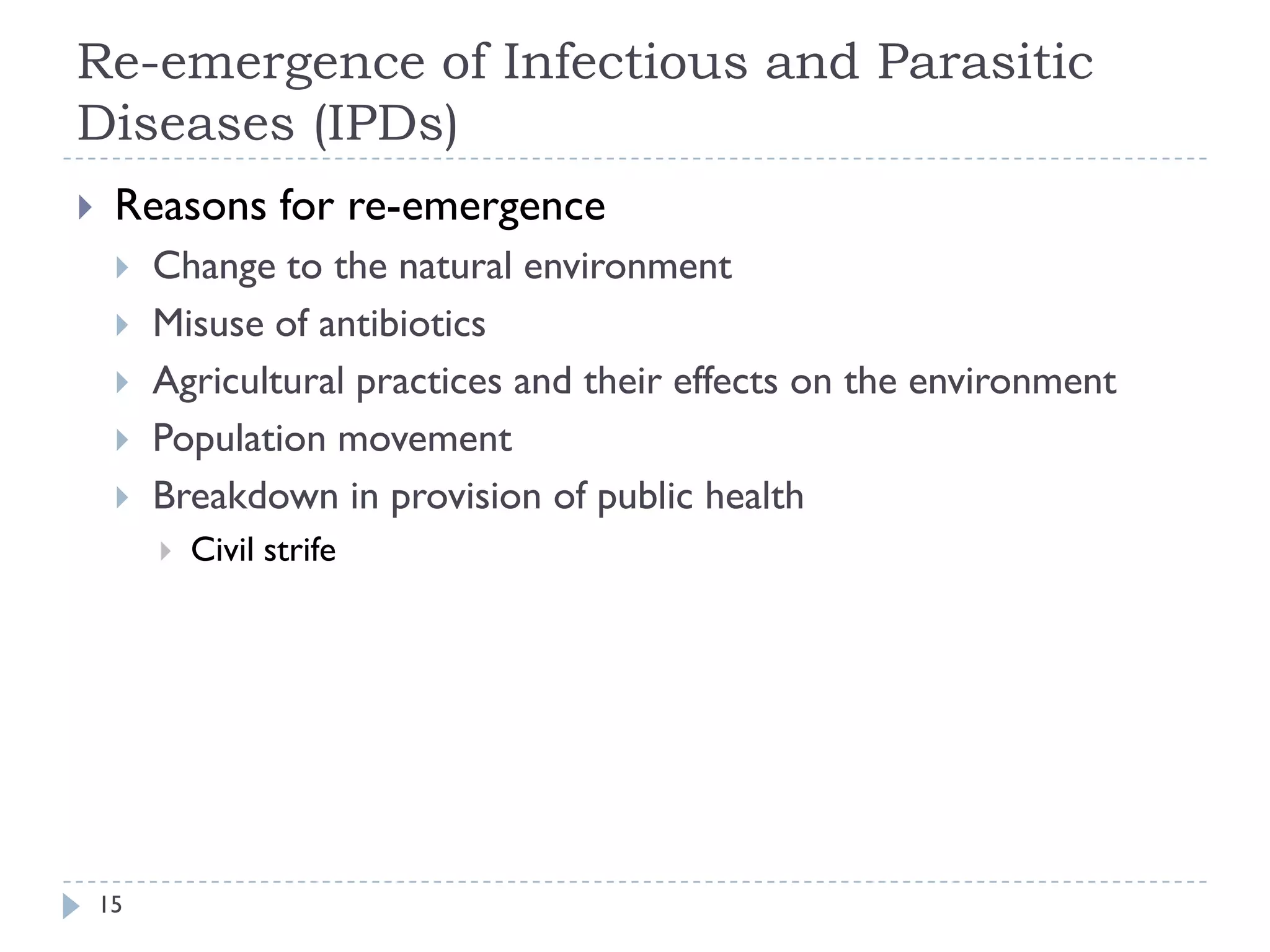 Epidemiological Transition