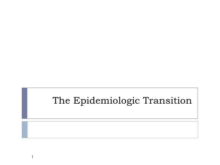 epidemiologic transition