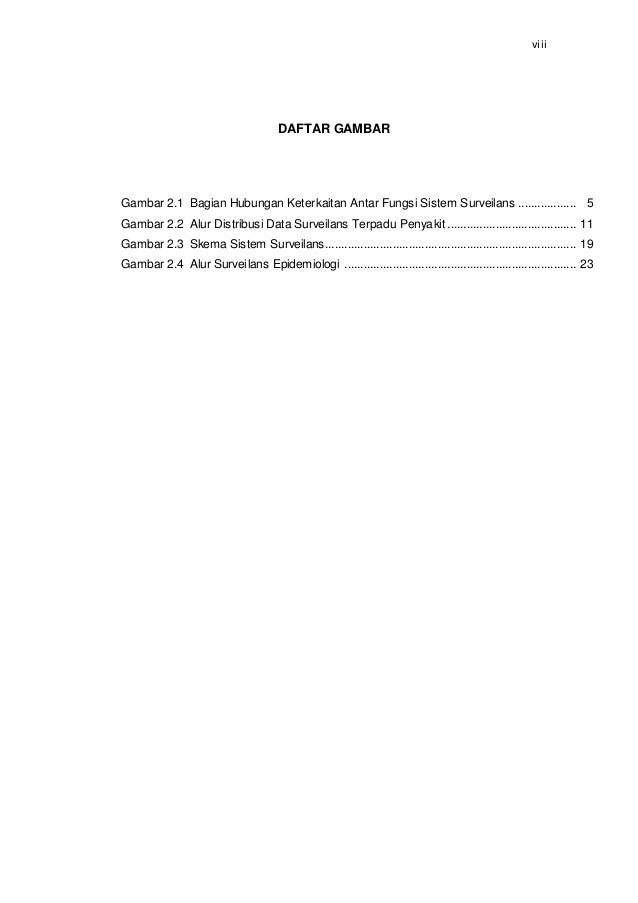 Surveilans Epidemiologi Penyakit Diare Di Wilayah 