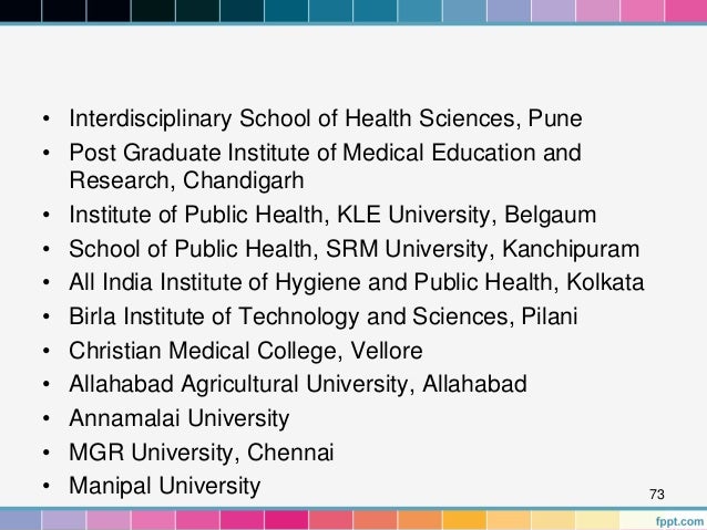 Epidemiologist as a profession