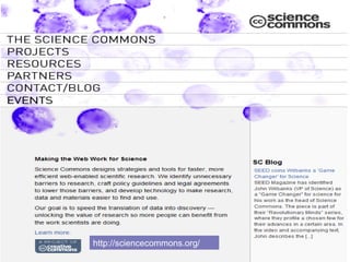 http:// sciencecommons.org / 