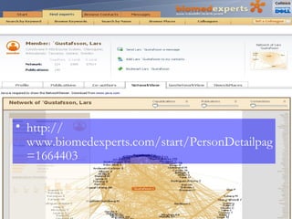 http:// www.biomedexperts.com/start/PersonDetailpage.aspx?pid =1664403 