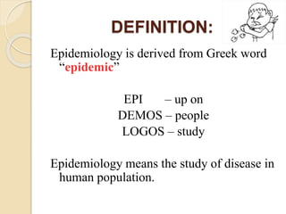 Epidemiology | PPTX