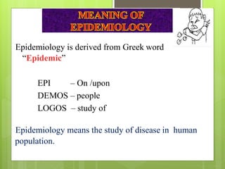 Epidemiology visual data 3
