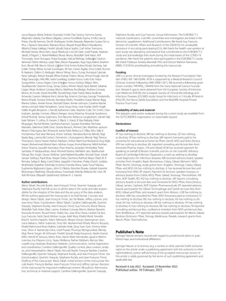 Nicholas Rathod Epidemiology and outcomes of hospital-acquired bloodstream infections ...