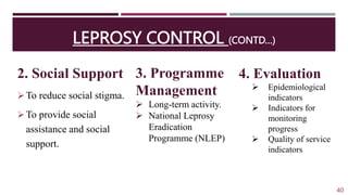 EPIDEMIOLOGY AND RECENT ADVANCES IN LEPROSY WITH NLEP - HARIMU.pptx