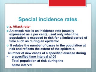Epidemiology lecture of Community Medicine | PPTX