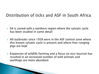 Epidemiology of African swine fever virus in southern Africa