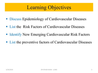 Epidemiology & Prevention of cardiovascular diseases | PDF